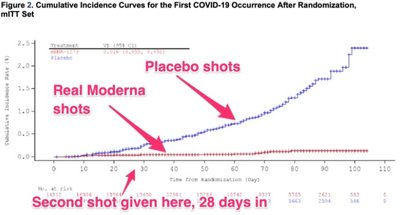 Vakcinų veikimas palyginus su placebo