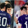 Ką Messi po pergalingų rungtynių kalbėjo Lewandowskiui į ausį?