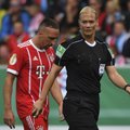 Pirmosios Bundeslygos istorijoje teisėjos moters netrikdo keisti F. Ribery pokštai