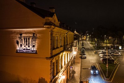 Leonardo Gutausko atminimui - sūnaus Tado Gutausko „Vilnios žvejai“ (Mindaugo Ažušilio nuotr.)