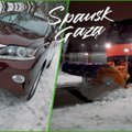 Spausk gazą: kelininkų kova su sniegu ir ne pats nuostabiausias „Lexus"