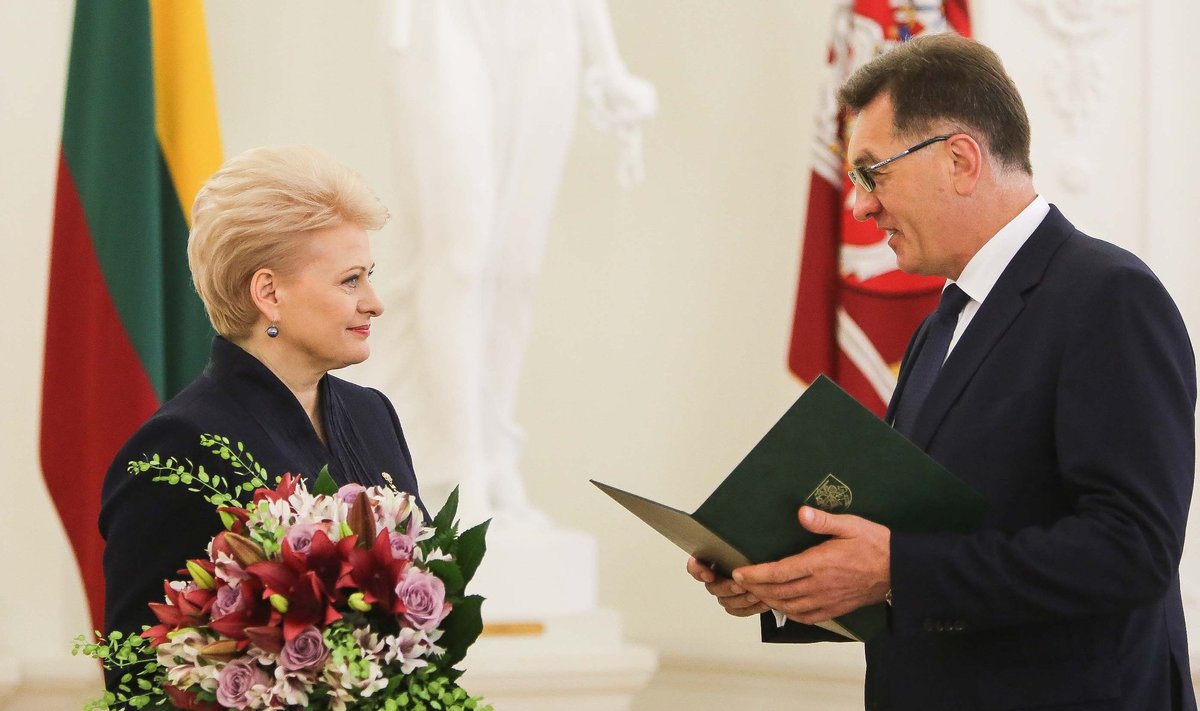 President Dalia Grybauskaitė and Prime Minister Algirdas Butkevičius