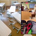 Socialiniuose tinkluose plinta žiaurus mokinio elgesys: vaizdo įraše įžeidinėja mokytoją ir tai tiesiogiai transliuoja