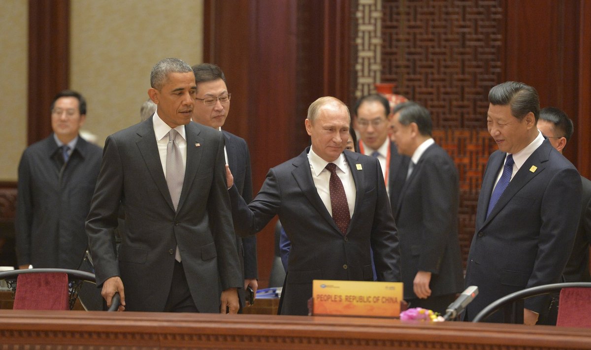 Barackas Obama, Vladimiras Putinas, Xi Jinpingas