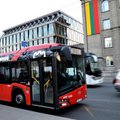 В Вильнюсе будет ограничен пассажирский поток в общественном транспорте