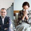 Profesorius Kasiulevičius įvardijo penkias situacijas, kai gripas gali virsti mirtimi grasančia komplikacija