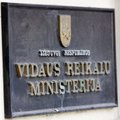 Ministrui pranešta apie „buvusiųjų“ planus perimti vidaus reikalų jėgos struktūras