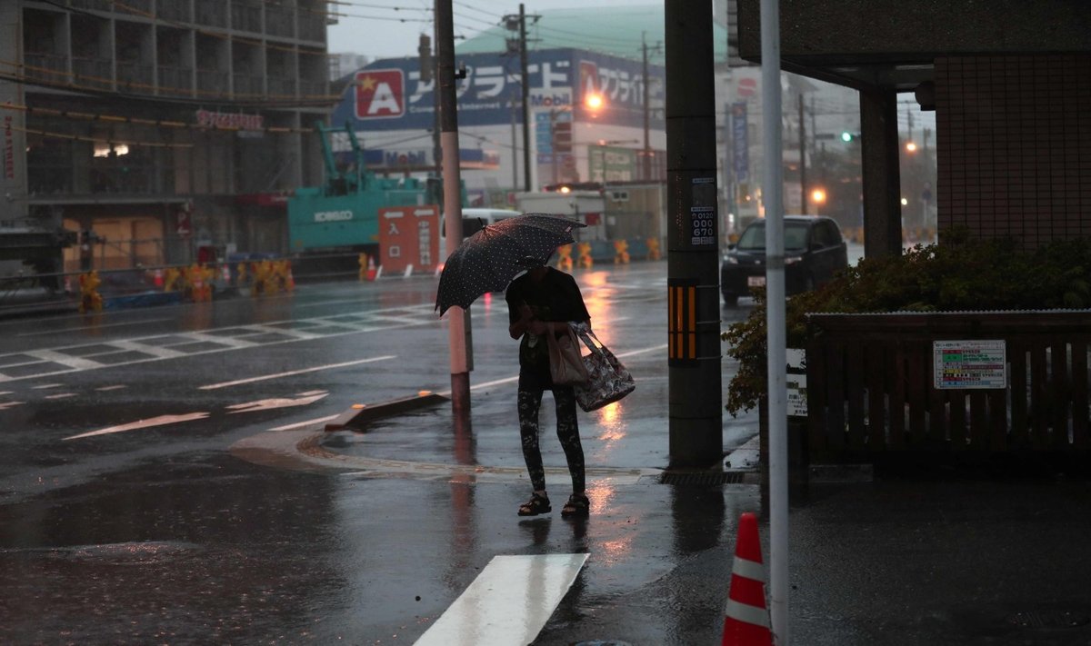 Lietus Kagošimoje, Kiūšiū saloje