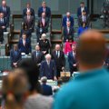 Australijoje dėl atsinaujinusio COVID-19 protrūkio uždaromas parlamentas