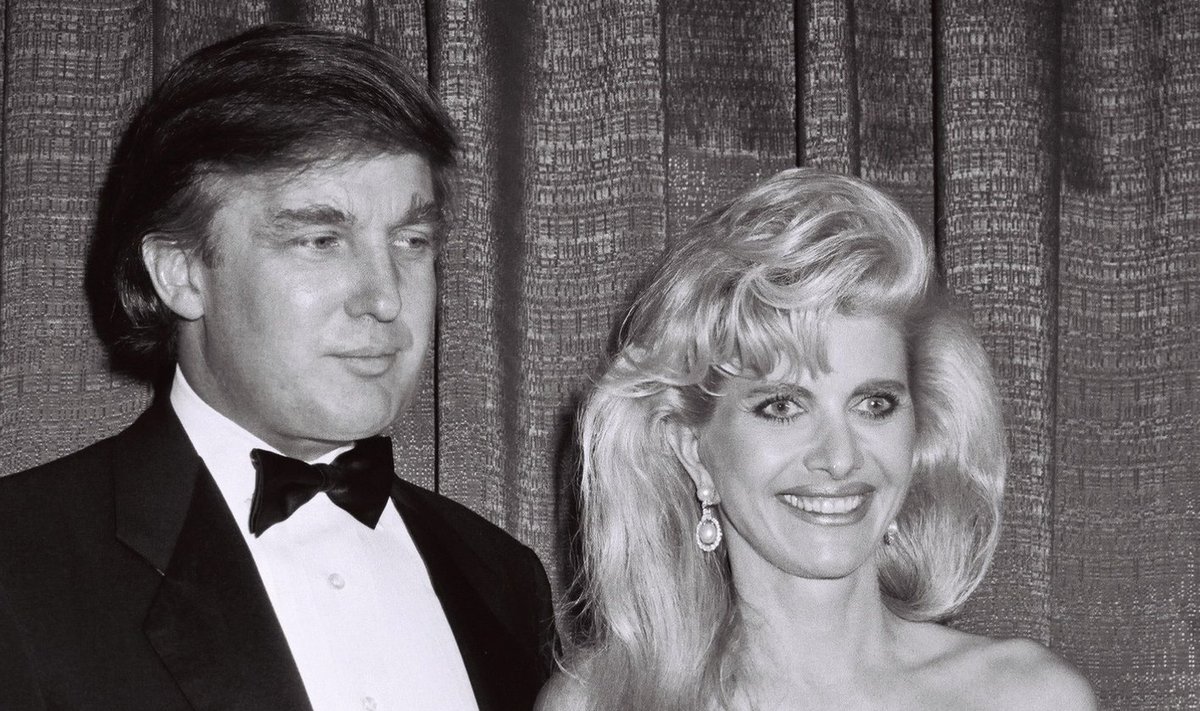 Ivana Trump ir Donaldas Trumpas. 1987-1991 m.