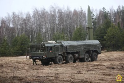 Российские ракетные комплексы «Искандер» в Беларуси