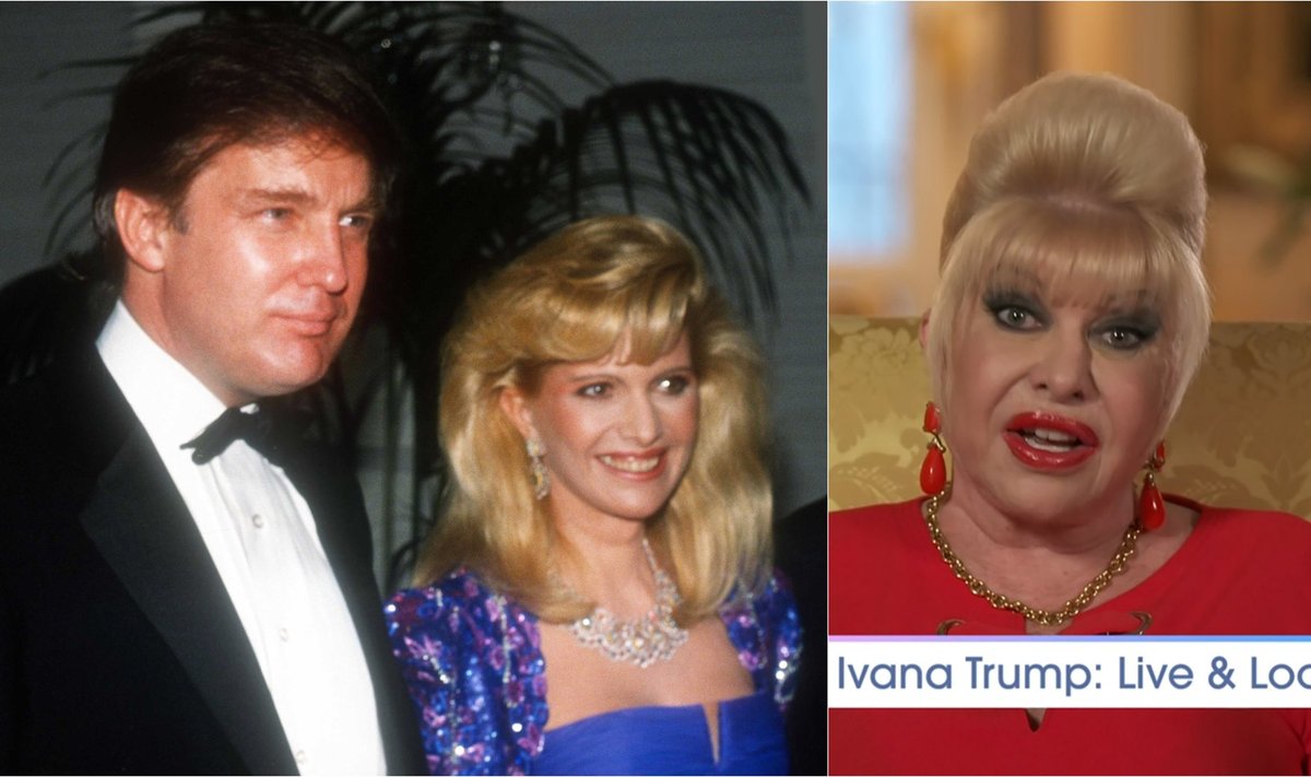 Donaldas Trumpas ir Ivana Trump