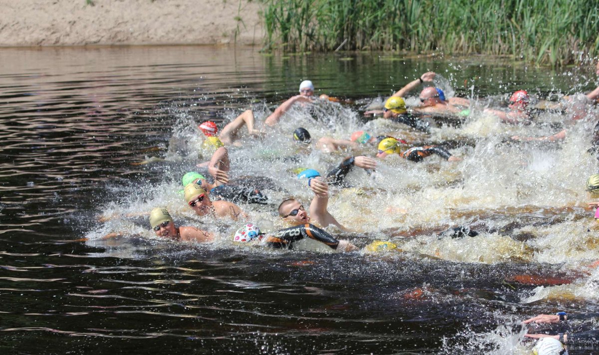 Joninių plaukimo maratonas (Foto: Kauno plaukimo federacija)