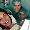 C. Ronaldo su mylimąja susilaukė dukros