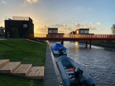Svencelė. Naujos kanalų gyvenvietės ant vandens prie Kuršių marių projektas / FOTO: "Svencelės salos"