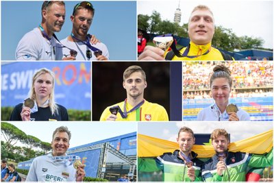 Rugpjūtį Europos čempionatuose olimpinių rungčių prizininkais tapę lietuviai