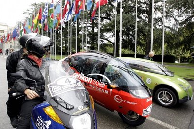 „Vetrix Team“, „Team Trev“ ir „Oerlikon Solar Racing Team“ Šveicarijoje rengiasi išmėginti savo kurtus automobilius