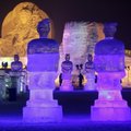 Ledo festivalyje Kinijoje - įspūdingi statiniai