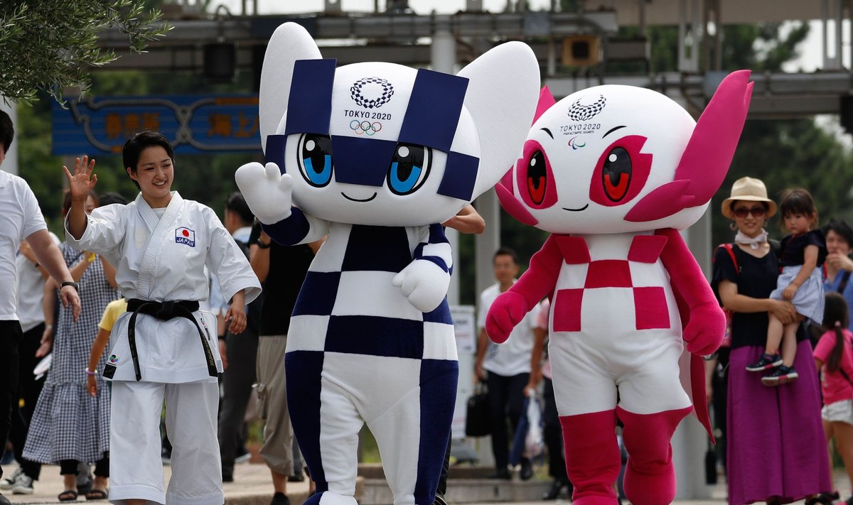 Tokijo olimpinių ir parolimpinių žaidynių talismanai Miraitowa ir Someity