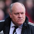 Vienas Anglijos futbolo lygos autsaiderių „Fulham“ klubas atleido ekipos vyriausiąjį trenerį