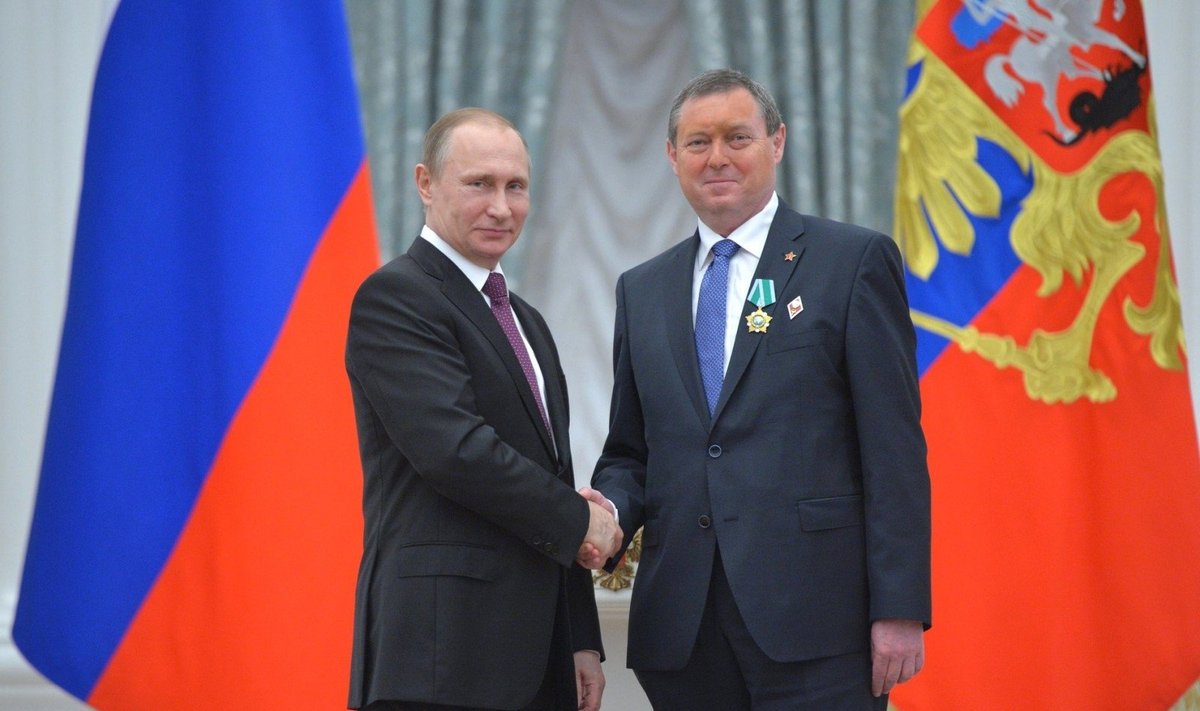 Jiri Maštalka su Vladimiru Putinu