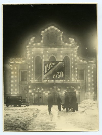 Valstybės teatras, 1930 m.