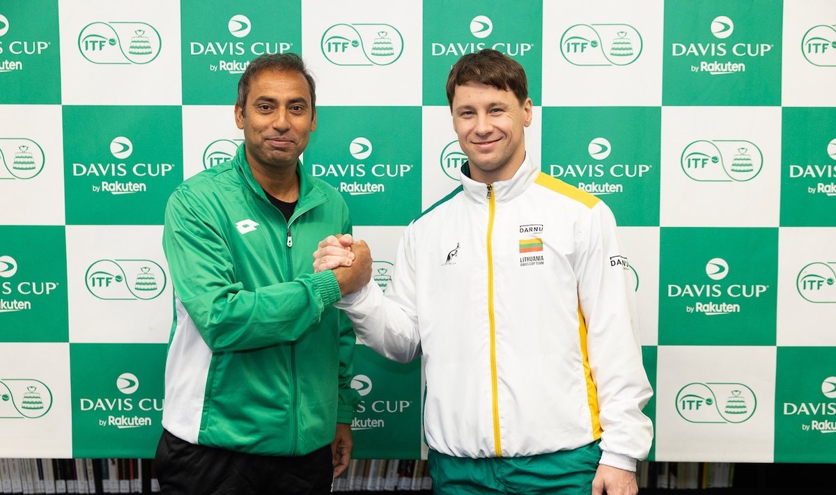 Ričardas Berankis ir Pakistano rinktinė Daviso taurės mače