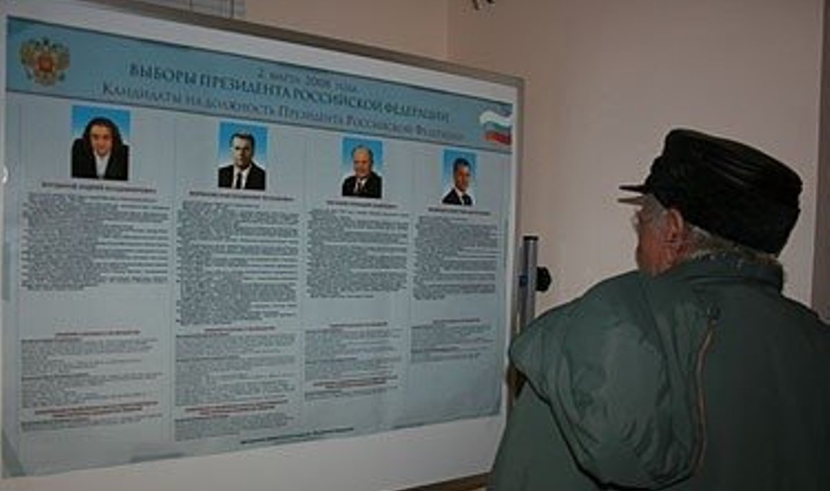 Rusijos prezidento rinkimai Klaipėdoje