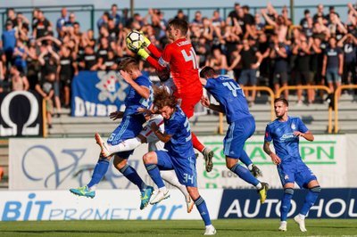 Kroatijos pirmenybių rungtynės HNK "Gorica" - Zagrebo "Dinamo"