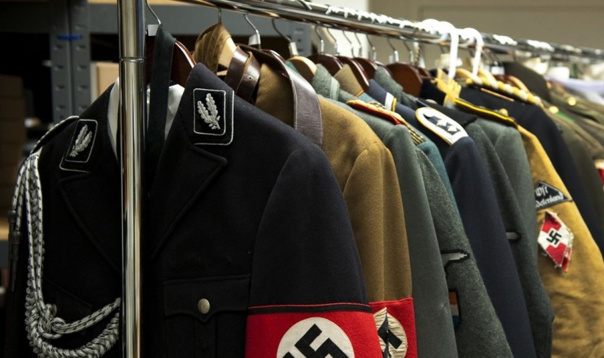 Nacių uniformos muziejuje