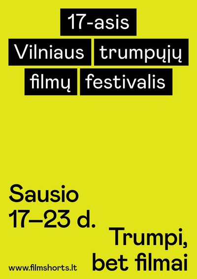 Vilniaus trumpųjų filmų festivalis pristato naująjį identitetą