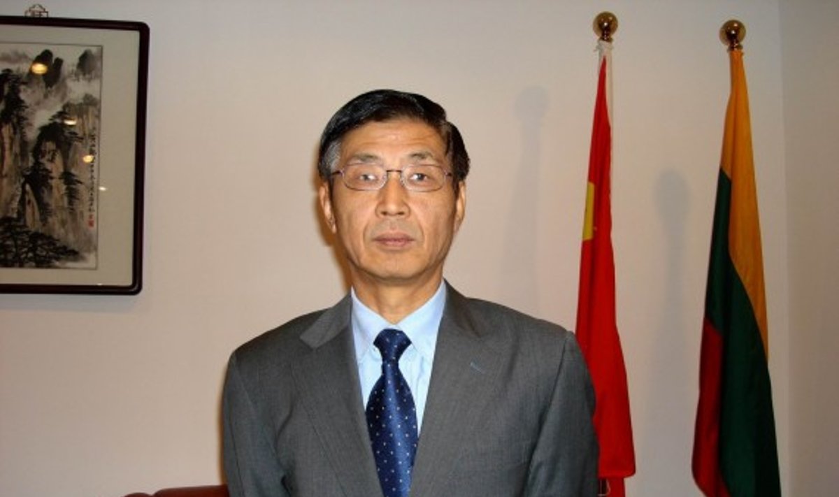 Kinijos ambasadorius Lietuvoje Mingtao Tong, amb. nuotr.