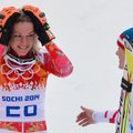 Sočio olimpiados kalnų slidinėjimo dvikovėje – vokietės triumfas