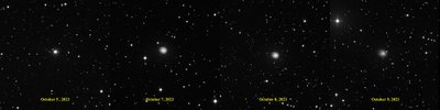 Kometa 12P/Pons-Brooks. Eliot Herman nuotr.
