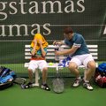 Teniso turnyre Vilniuje daugiausiai aistrų ir emocijų liejosi šeimų varžybose