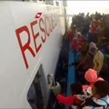 Rizikingoje kelionėje į Europą laivuose gimsta pabėgėlių vaikai