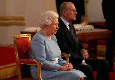 Karalienė Elžbieta II ir princas Phillipas