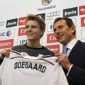 „Real“ pristatė 16-metį klubo naujoką norvegą M. Odegaardą