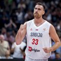 Serbai Europos čempionatą pradės be vieno savo lyderių