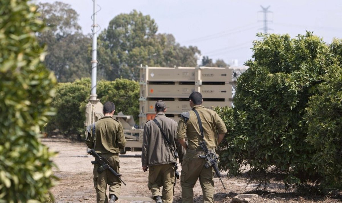 Izraelio priešraketinės gynybos sistema "Geležinis kupolas"