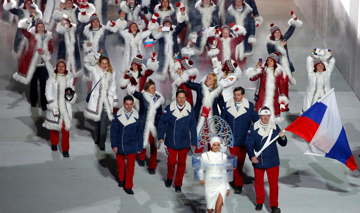 Rusijos delegacija Sočio olimpinėse žaidynėse