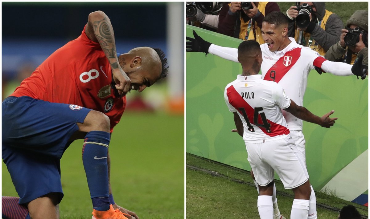 "Copa America" pusfinalis: Čilė - Peru