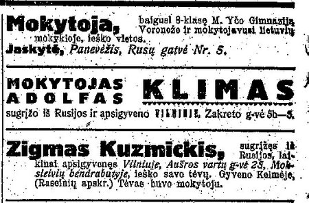 Lietuvos aidas. 1918 m. liepos 6 d.