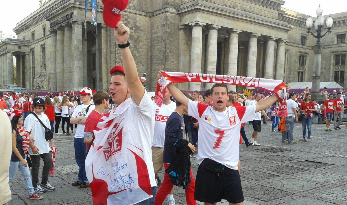 Euro 2012. Kibice, fot. Tomasz Zapalski