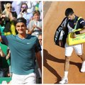 Monake siurprizai tęsiasi: R. Federeris pusfinalyje eliminavo N. Džokovičių