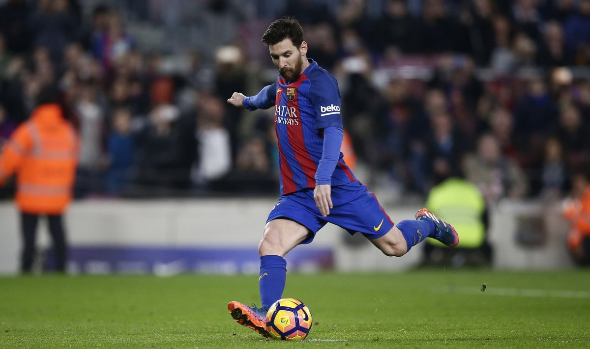 La Liga, Lionelis Messi pelno antrąjį „Barcelona“ įvartį
