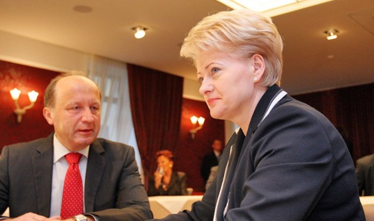 Andrius Kubilius ir Dalia Grybauskaitė 