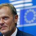 D. Tuskas: ES privalo ginti savo interesus derybose dėl „Brexit“