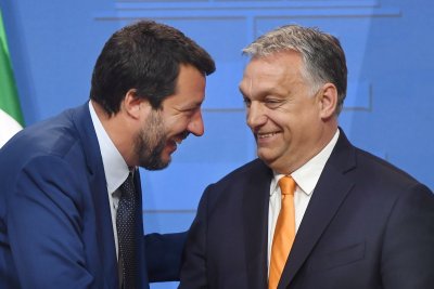 Matteo Salvini, Viktoras Orbanas