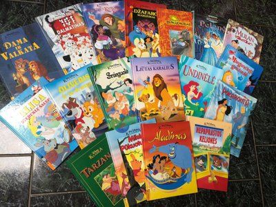 „Disney klasikos“ knygos